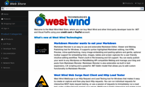 Store.west-wind.com thumbnail