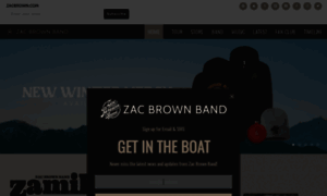 Store.zacbrownband.com thumbnail