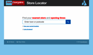 Storelocator.home.bargains thumbnail