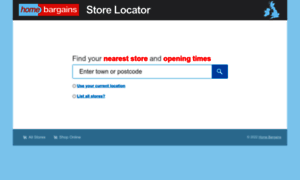 Storelocator.homebargains.co.uk thumbnail
