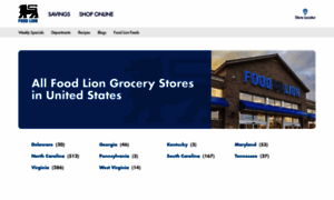 Stores.foodlion.com thumbnail