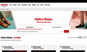 Stores.metroshoes.com thumbnail