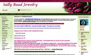 Stores.sallybeadjewelry.com thumbnail