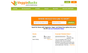Stores.veggiebucks.com thumbnail