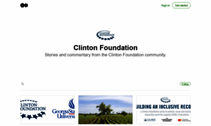 Stories.clintonfoundation.org thumbnail