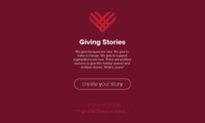 Stories.givingtuesday.org thumbnail