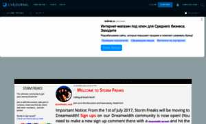 Storm-freaks.livejournal.com thumbnail