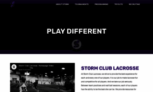 Stormclublacrosse.com thumbnail