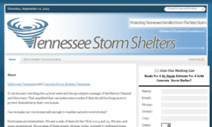 Stormshelterstennessee.com thumbnail