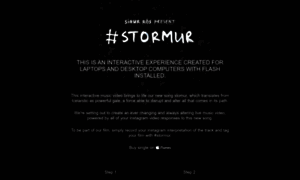 Stormur.sigur-ros.co.uk thumbnail