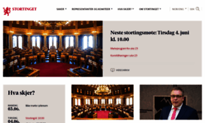 Stortinget.no thumbnail