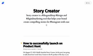 Storycreator.ghost.io thumbnail