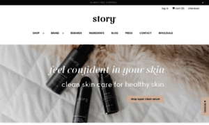 Storyskincare.com thumbnail