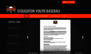 Stoughtonyouthbaseball.org thumbnail