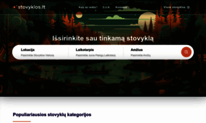 Stovyklos.lt thumbnail