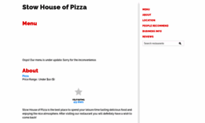 Stowhouseofpizzastow.bestcafes.online thumbnail