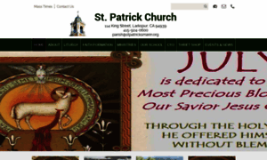 Stpatricksparish.com thumbnail