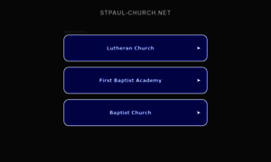 Stpaul-church.net thumbnail