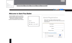 Stpaulballet.perfectmind.com thumbnail