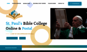 Stpaulbiblecollege.com thumbnail