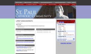 Stpaulparishlouisvilleky.org thumbnail