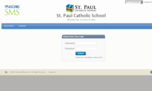 Stpaulschool.ascendsms.com thumbnail