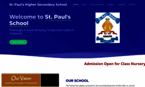 Stpaulschool.org.in thumbnail