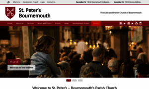 Stpetersbournemouth.org.uk thumbnail