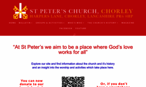 Stpeterschurchchorley.co.uk thumbnail