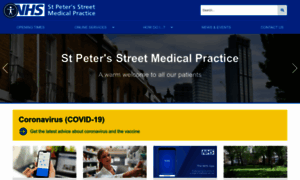 Stpetersstreetmedicalpractice.co.uk thumbnail