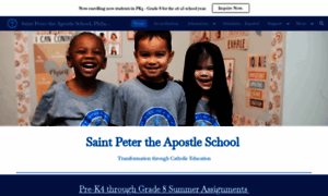 Stpetertheapostleschool.com thumbnail