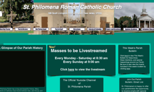 Stphilomena.org thumbnail