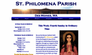 Stphilomenaparish.com thumbnail