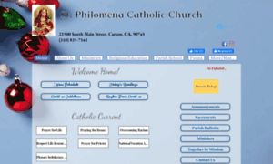 Stphilomenaparish.org thumbnail