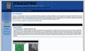 Straightwayonline.org thumbnail