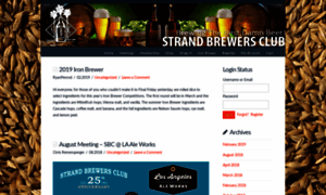 Strandbrewersclub.org thumbnail