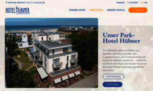 Strandhotelhuebner.de thumbnail