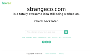 Strangeco.com thumbnail