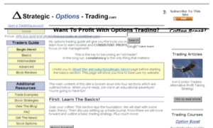 Strategic-options-trading.com thumbnail