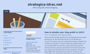 Strategica-idrac.net thumbnail
