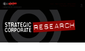 Strategiccorporateresearch.org thumbnail