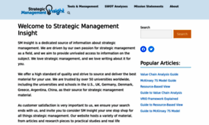 Strategicmanagementinsight.com thumbnail