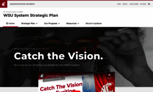 Strategicplan.wsu.edu thumbnail