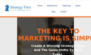 Strategyfirstmarketing.ca thumbnail