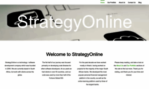 Strategyonline.co.za thumbnail