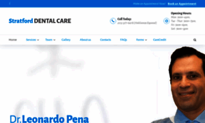 Stratforddentalcare.com thumbnail