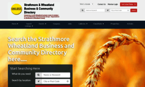 Strathmorebusinessdirectory.ca thumbnail
