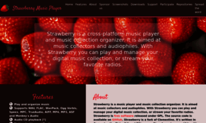 Strawberrymusicplayer.org thumbnail