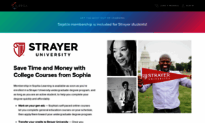 Strayer.sophia.org thumbnail