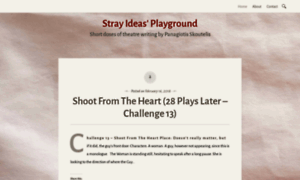 Strayideasplayground.wordpress.com thumbnail